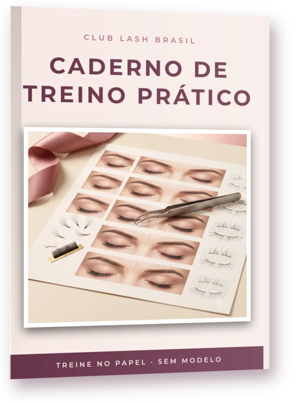 Caderno de Treino Prático Lash Brasil Club